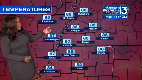 WATCH: FOX13's Thursday afternoon weather update