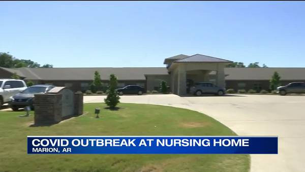 WATCH: COVID outbreak reported at nursing home in Marion, Arkansas