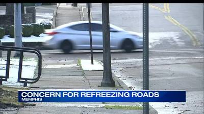 The snow may be melted, but be careful of the roads refreezing Sunday night