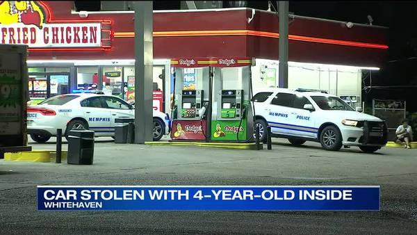 Car stolen near Dodge’s Chicken in Whitehaven with 4-year-old inside, police say