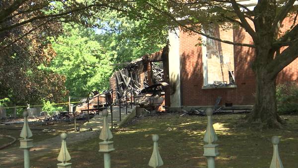 Church members heartbroken but not defeated by fire that damaged historic north Mississippi church