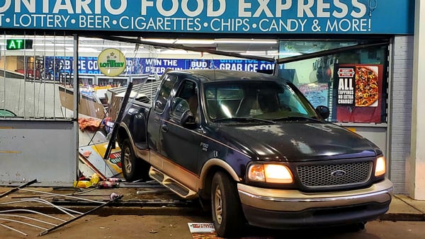 Car crashes through gas station during string of attempted ATM thefts in North Memphis