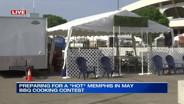 How Memphis in May BBQ teams are preparing for the incoming heatwave