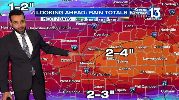 Rain and cooler temperatures moving in for the weekend