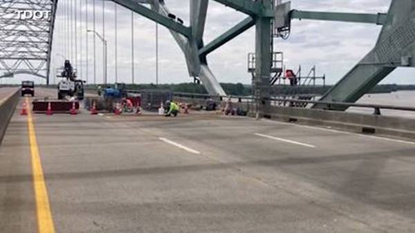 Phase 1 of I-40 bridge repairs complete, TDOT says