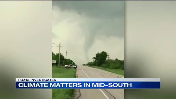 Tornadoes and climate change in the Mid-South: A Severe Weather Center 13 Investigation