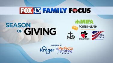 FOX13 Family Focus kicks off its Season of Giving