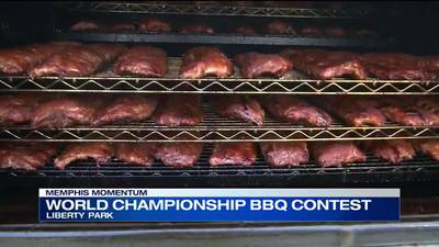 Competition heats up at World Champion Barbecue Cooking Contest