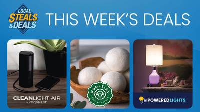 Local Steals and Deals: Home essentials with CleanLight Air, Woolzies and inPowered Lights
